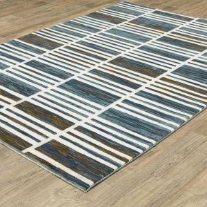Oriental Weavers Rugs REED REED re05a Ivory/ Blue