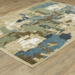 Oriental Weavers Rugs REED REED re11q Beige/ Multi