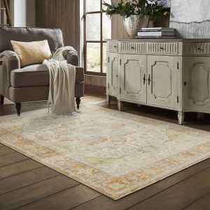 Oriental Weavers Rugs SAVOY SAVOY 28101 Orange/ Blue