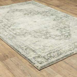 Oriental Weavers Rugs SAVOY SAVOY 28104 Grey/ Ivory