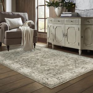 Oriental Weavers Rugs SAVOY SAVOY 28105 Charcoal/ Ivory