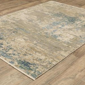 Oriental Weavers Rugs SOLERI SOLER sol07 Beige/ Blue