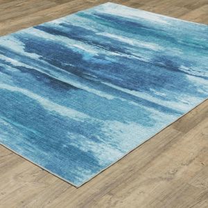 Oriental Weavers Rugs SUMTER SUMTE sum10 Blue/ Blue