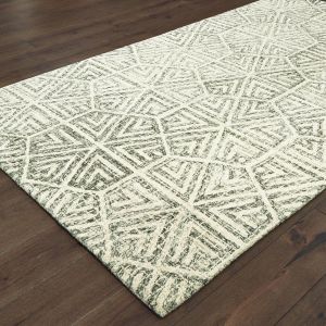 Oriental Weavers Rugs TALLAVERA TALLA 55605 Grey/ Ivory