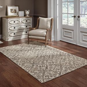 Oriental Weavers Rugs TALLAVERA TALLA 55607 Brown/ Ivory
