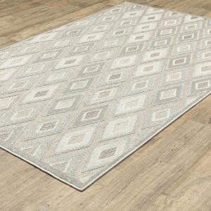 Oriental Weavers Rugs TANGIER TANGI tan02 Beige/ Grey