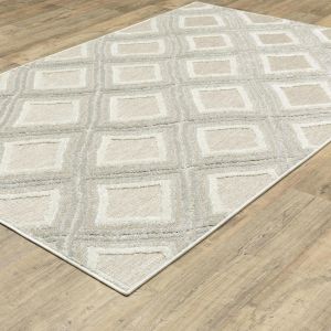 Oriental Weavers Rugs TANGIER TANGI tan04 Grey/ Beige