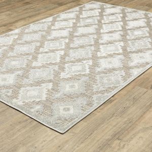 Oriental Weavers Rugs TANGIER TANGI tan08 Beige/ Grey