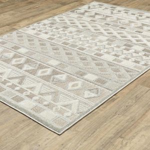 Oriental Weavers Rugs TANGIER TANGI tan09 Beige/ Grey