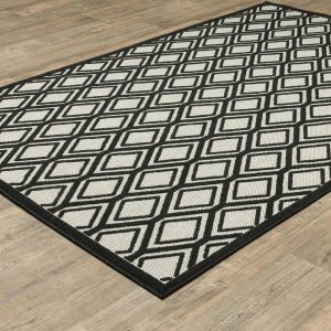 Oriental Weavers Rugs TORREY TORRE 4151g Beige/ Black
