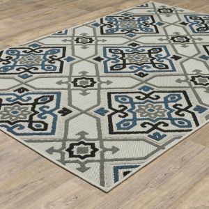 Oriental Weavers Rugs TORREY TORRE 4y Beige/ Blue