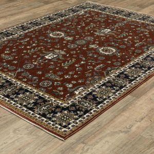 Oriental Weavers Rugs VIVIAN VIVIA vi05x Red/ Navy