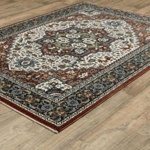 Oriental Weavers Rugs VIVIAN VIVIA vi06a Red/ Multi