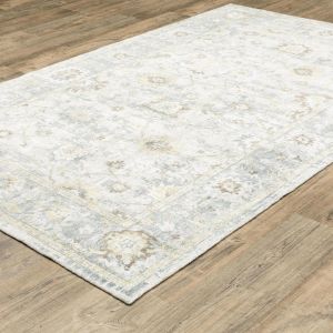 Oriental Weavers Rugs WINDHAM WINDH win06 Ivory/ Blue