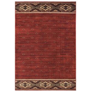 Oriental Weavers Rugs WOODLANDS WOODL 9652c Red/ Gold