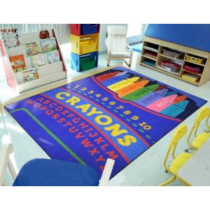 Joy Carpets Rugs Kid Essentials 1917-01 Pick a Color Multi
