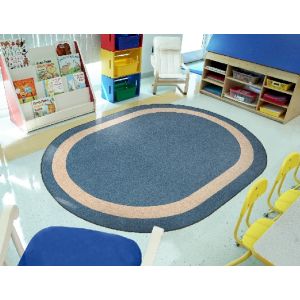 Joy Carpets Rugs Kid Essentials 1479-08 Portrait Seaside