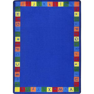 Joy Carpets Rugs Kid Essentials 1790-01 Primarily Alphabett Multi