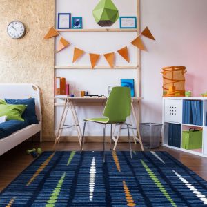 Joy Carpets Rugs Kid Essentials 1702-01 Recoil Multi