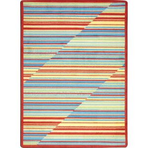 Joy Carpets Rugs Kid Essentials 1723-02 Rhythm Tropical