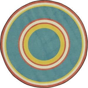 Joy Carpets Rugs Kid Essentials 1726-01 Ripples Beach