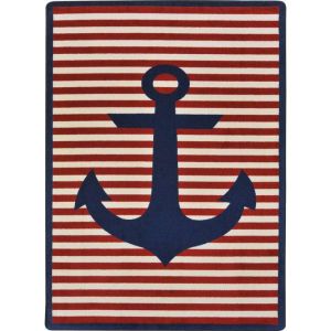 Joy Carpets Rugs Kid Essentials 1900-01 Safe Mooring Blue