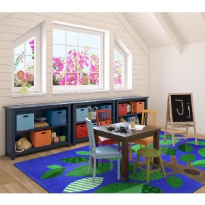 Joy Carpets Rugs Kid Essentials 1942-01 Shady Grove Multi