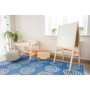 Joy Carpets Rugs Kid Essentials 2012-02 Simply Swirls Pastel
