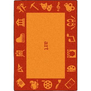 Joy Carpets Rugs Kid Essentials 1912-05 STEAM Art