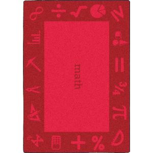 Joy Carpets Rugs Kid Essentials 1912-04 STEAM Math