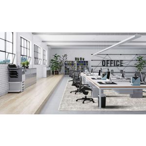 Joy Carpets Rugs WorkSpace 2130-01 Stretched Thin Dove