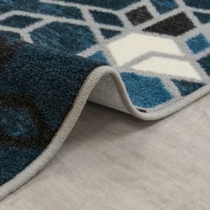 Joy Carpets Rugs Kid Essentials 2085-01 Structured Sapphire