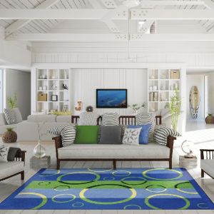 Joy Carpets Rugs Summer Solstice 1641-02 Under Water Primary