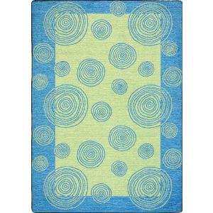 Joy Carpets Rugs Kid Essentials 1703-01 Whimzi Teal