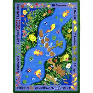 Joy Carpets Rugs Kid Essentials 1467-01 You Can Find Multi